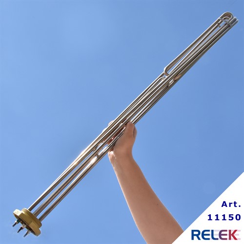 Elpatronelement 4500W 2,7W/cm² R50 IL=815mm OE-36 rostfritt