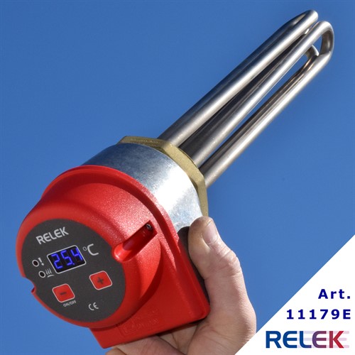 Elpatron 2000W 0-100°C Elektronisk 2-stegs EP71-2rf rostfri