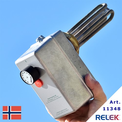 Elpatron 1500W 5-85°C 1-stegs EP1-N-1,5rf 230V Norge