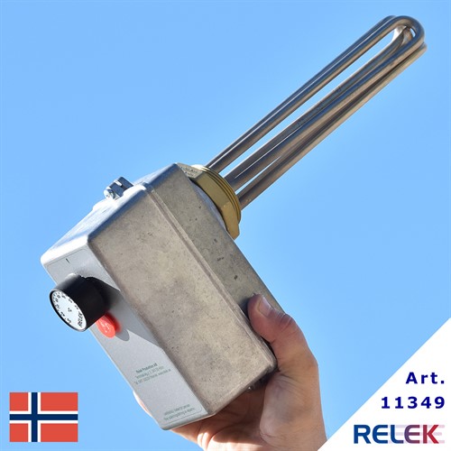 Elpatron 2000W 5-85°C 1-stegs EP1-N-2rf 230V Norge