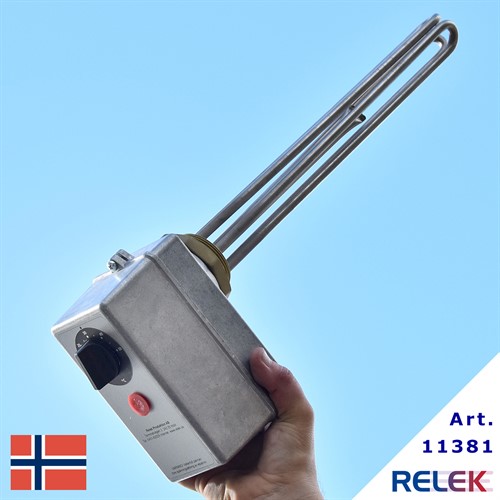 Elpatron 4500W 0-50°C 2-stegs EP2-GN-4,5rf 230V Norge