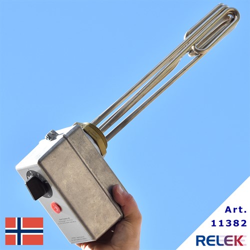 Elpatron 6000W 0-50°C 2-stegs PP2-GN-6rf 230V Norge