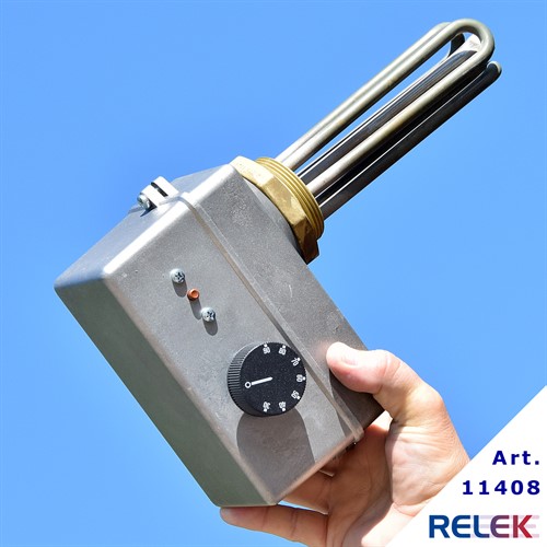 Elpatron 1500W 30-90°C 2-stegs EP2-S-1,5rf sidomonterad