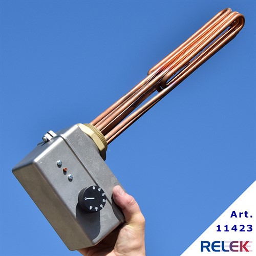 Elpatron 7500W 30-90°C 2-stegs PP2-S-7,5cu sidomonterad