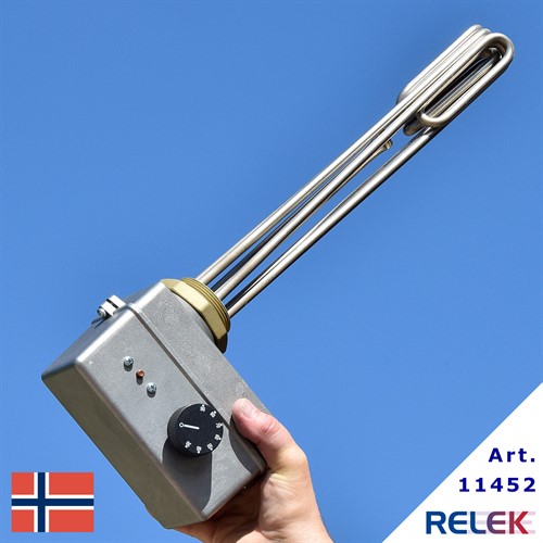 Elpatron 6000W 30-90°C 2-stegs PP2-SN-6rf sidomont 230V No