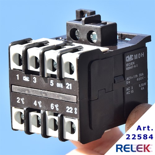 Kontaktor MOH-01E 3sl+1br, Manöversp. 400V AC