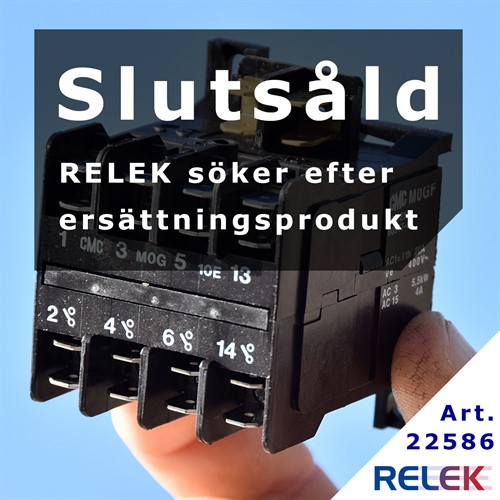 Kontaktor MOGF-10E 3sl+1sl, Manöversp. 24V DC