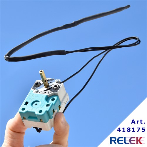 Kombitermostat 30-90°C 2-polig Cotherm 1-stegs med överh.sk